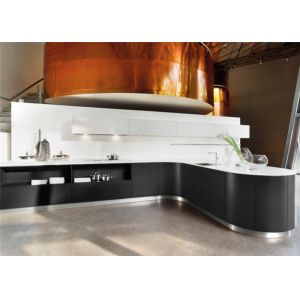 China Waterproof MDF Kitchen Cupboards , DTC Hardware Wall Mounted Kitchen Cabinets wholesale