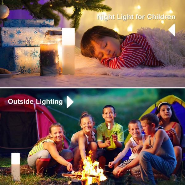 1200mAh Motion Sensor Bedside Lamp , 9PCS Led Portable Motion Sensor Light Auto ON Off