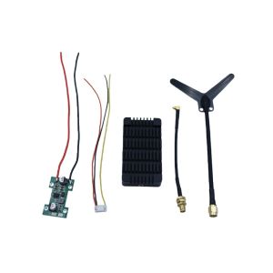 China VTX 1.5GHz 8-10W 11CH Adjustable High Power 1.5GHz Video Transmitter for Drone Image Transmission with 11 Channels and Wide Frequency Range on sale