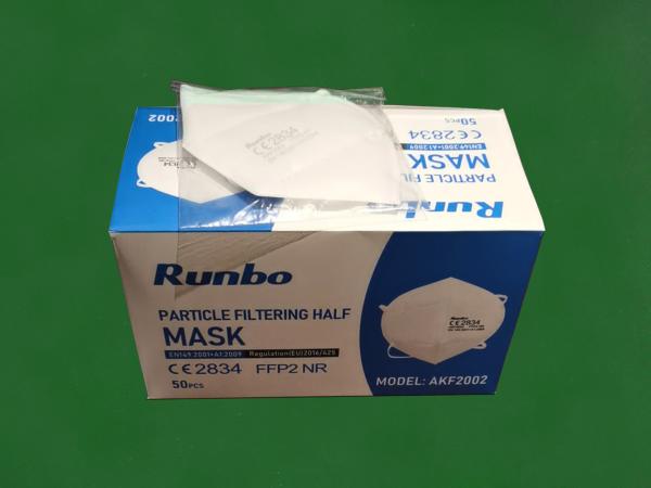Quality Non Woven Fabric FFP2 Pollution Protection Mask for sale