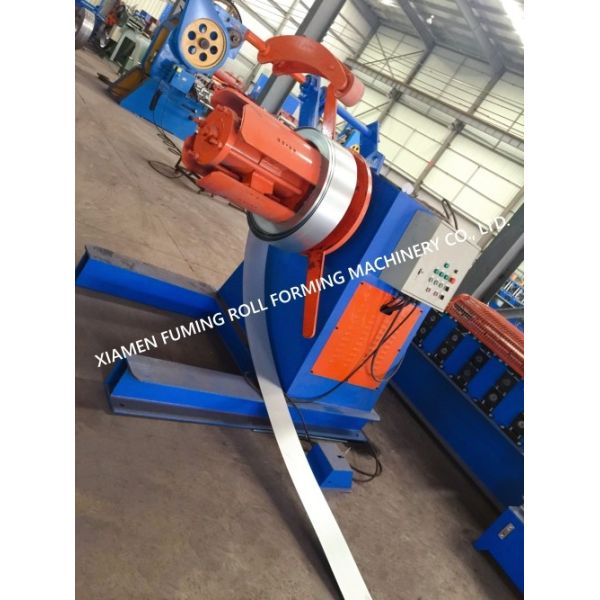 Customized Coil Decoiler Machine Powerful Motor Driving Uncoiler