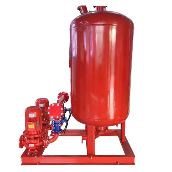 Single Stage Fire Booster Pumps 15kw Vertical Axial Flow In Line for Water Supply