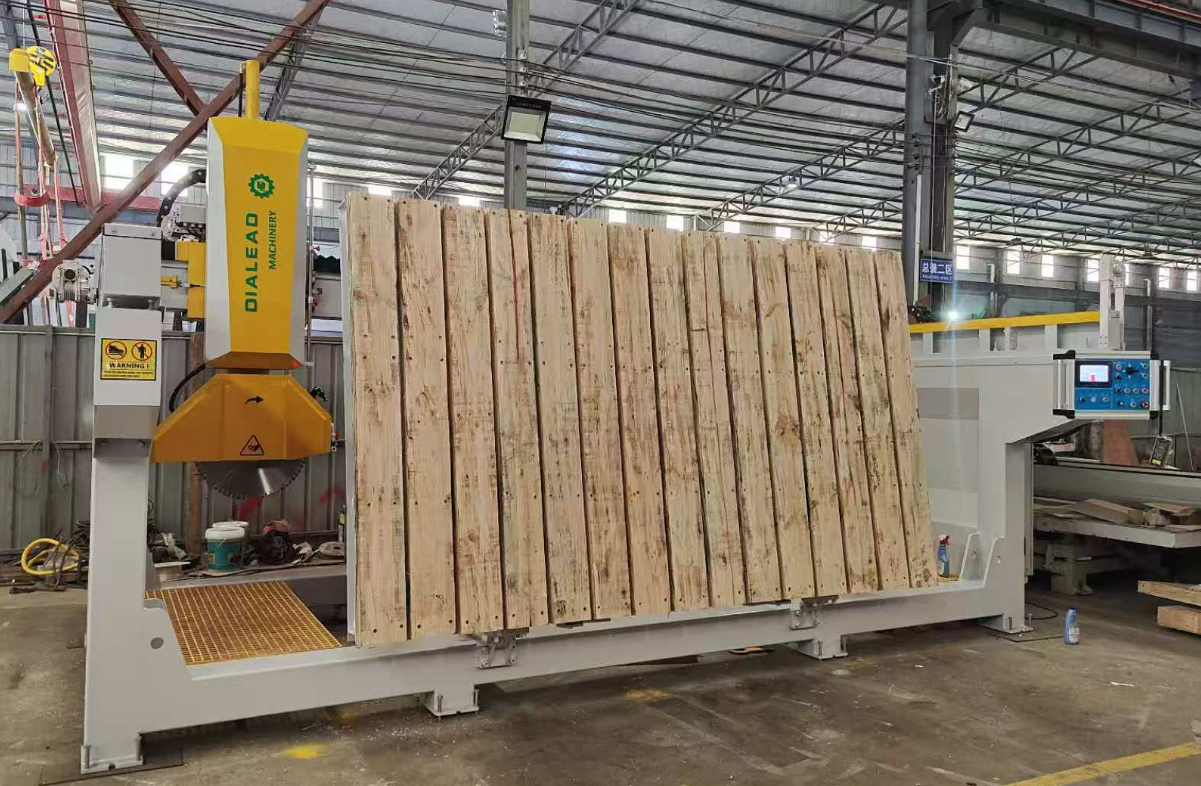 Heavy Duty Stone Cutting Bridge Saw For High Performance Automated Stone Fabrication