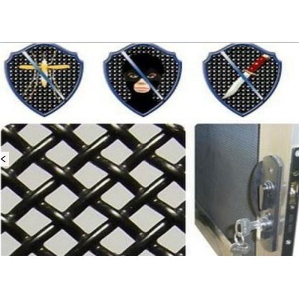 1m Width 12 Mesh Security Window Screen Mesh 304 Grade Sus