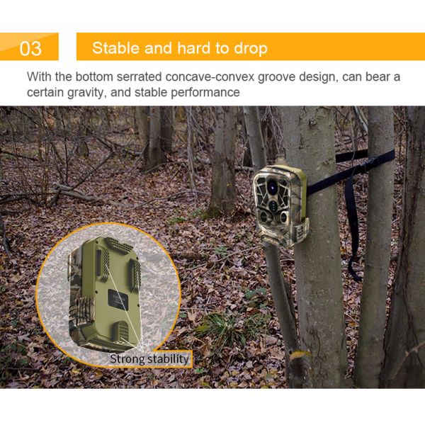 2in 4k Night Vision Hunting Camera Waterproof Animal Trail TFT LCD