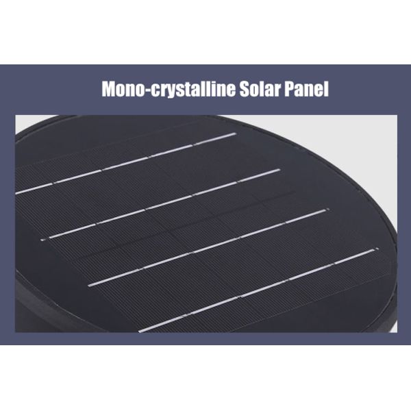 4.5W 3000K Solar LED Wall Lights IP65 Patent SMD2835 Aluminum