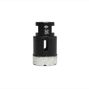 China 35mm Vacuum Brazed Tile Hole Drill Bits Diamond Hole Saws on sale