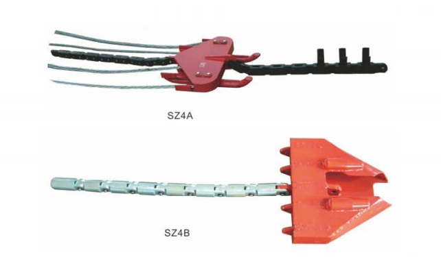 Four Bundle Conductors in Line Construction Rated load 130KN Poising sheave Head Boards Running Board