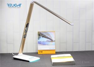 China Eye Protected Foldable LED Desk Lamp with Brightness Touch Dimmer and Negative Show LCD Screen on sale