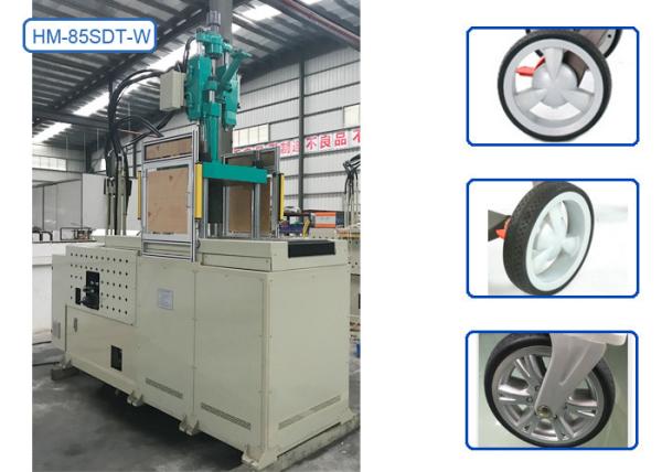 Quality Vertical PVC Injection Moulding Machine With 2 Stations CE Certificate for sale