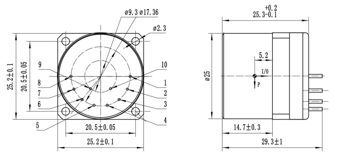 Analog Output Single Axis Quartz Accelerometer Vibration Sensor for Oil Drilling