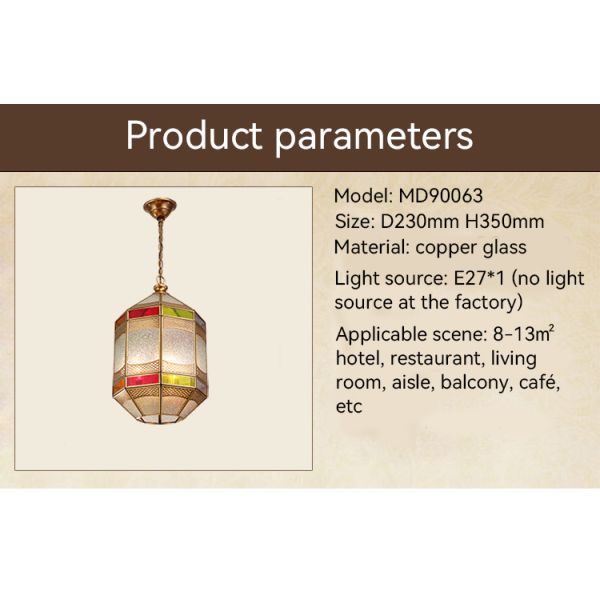 Indoor Living Room Vintage Copper Chandelier With Middle Lamp Sizes