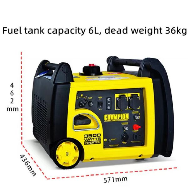 Small Size 2kW/3kW Liquefied Gas Gasoline Ultra Silent Generator for Single-Phase <5kW