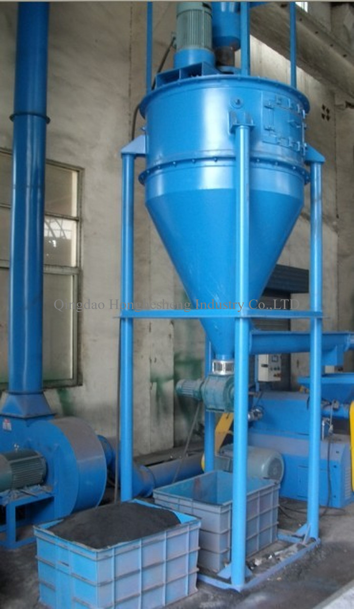 11KW 1200mm Waste Tire Shredding Plant Rubber Tire Shredder 50*50mm Blocks