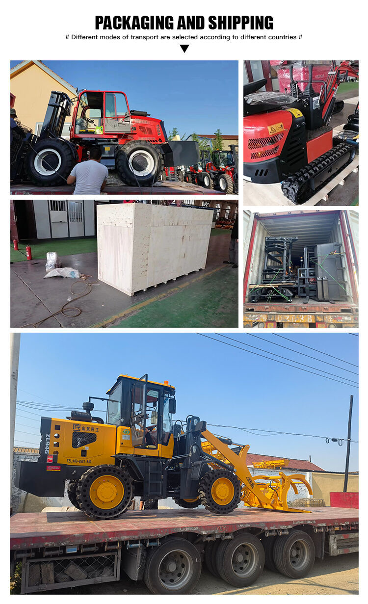 Multi Function 700kg Rated Load Mini Skid Steer Loader 21kw Tracked Excavator