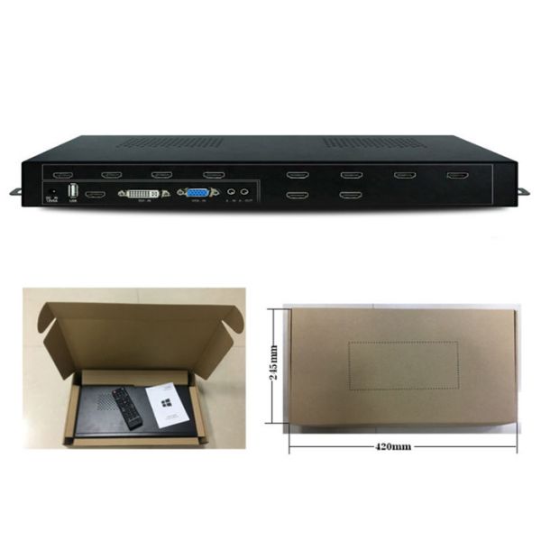 HDMI 1 In 9 Out 1080P VGA Video Wall Processor 2x2 3X3 3x2 4x2