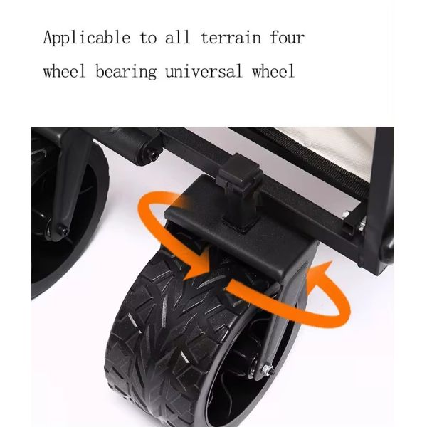 Collapsible Folding Capacity Outdoor Beach Garden Utility Camping Accessories Camp Collapsible / Wagon