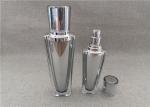 Sliver Cap Refillable Pump Bottles , Empty Lotion Containers 60 / 120G