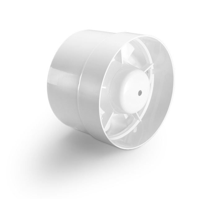 High CFM Silent Mini 4 Inch Inline Centrifugal Fan with Customized Logo Plastic Metal