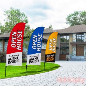 China Eye Catching Swooper Teardrop Banner Flags for Advertising wholesale
