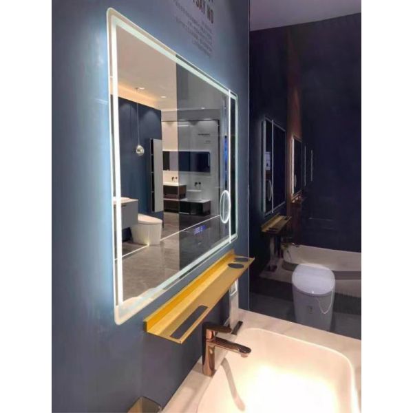 750mm Length Aluminum Wall Mounted L Floating Shelves For Bathroom