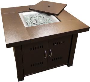 Bronze Finish 50000 BTU Propane Gas Firepit Yard Heater GS-F-PC Propane