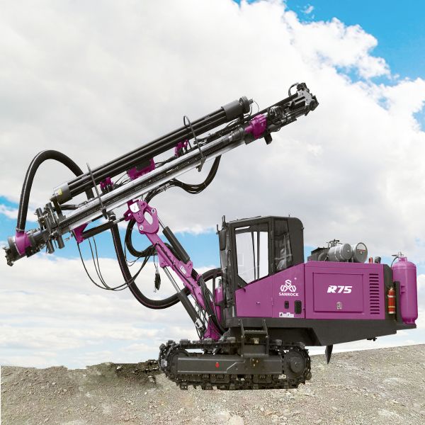 Mining Drilling Rig Hydraulic Automatic Drill Pipe Changing Blast Hole Drilling Machine
