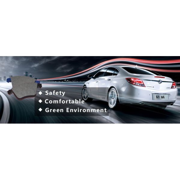Passenger Auto Brake Pads 8708301000 HS Code OEM / ODM Service