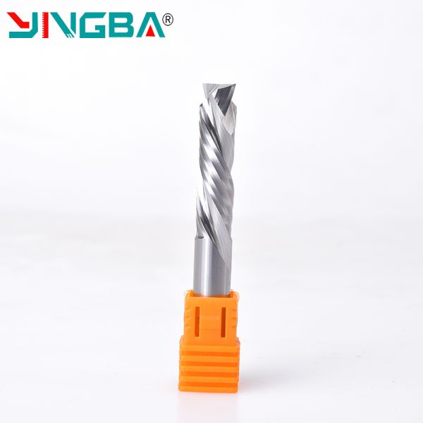 Manufacturer Hot Sales Cabide End Mill 2Flute Spiral up and Down Cut CNC Bit Composition Router Bits for Wood Woodworking