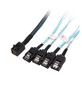 China Servers 6Gbps Transmission Rate 7pin SAS Splitter Cable on sale
