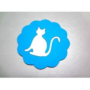 promotional embossed 3D soft PVC coaster