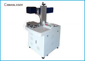 Wood Bamboo Leather 20w CO2 Laser Marking Machine With Laser Beam Galvo Scanner