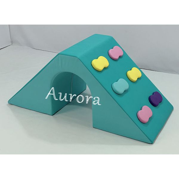 Kids Soft Play Set Climber Indoor Play Equipment Eco Friendly Foam Toys Green