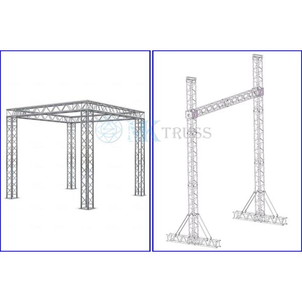 Custom Length Options Square Roof Truss for Outdoor and Indoor Events 0.5-4.0m