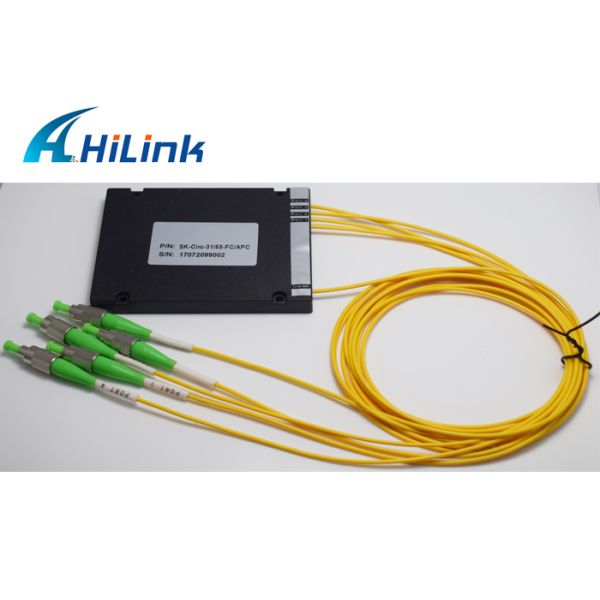 ABS box 1310/1550nm Optical Transceiver Module Circulator 5 ports FC/SC/LC-APC/PC connector