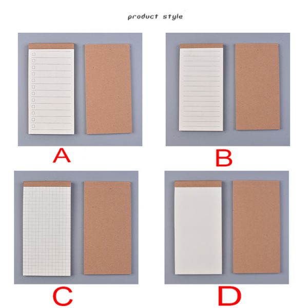 Affordable Bulk Craft Paper Planner with 50 Sheets Inner Pages Kraft Paper Notebook