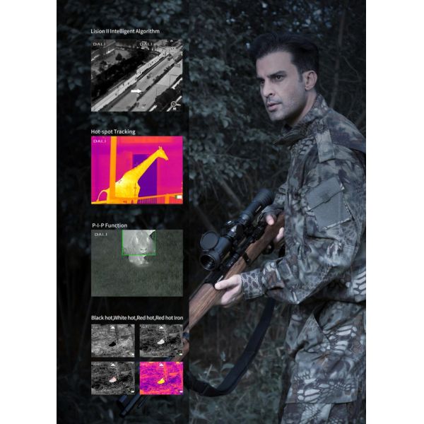 RS3 Thermal Imaging Scopes Black Hot Wifi Sight Rifle Scope Attachment
