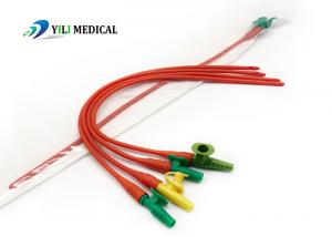 China Harmless PVC Red Robin Suction Catheter Stable With Control Valve on sale