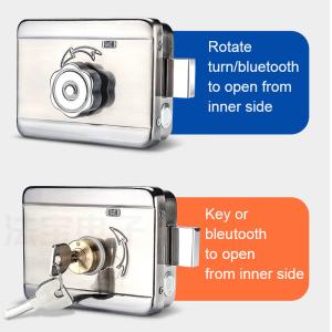 China Digital Waterproof Bluetooth TTLOCK APP Smart Rim Night Latch Locks wholesale
