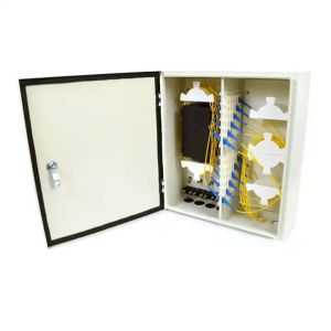Wall Mount ODF Fiber Optic Distribution Cabinet , Optical Fiber Distribution