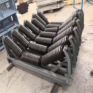 China Rubber Wear Resistant Durable Mining Conveyor Rollers wholesale
