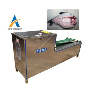 Automatic Commercial Fish Cleaning And Cutting Machine Scale Removing Machine