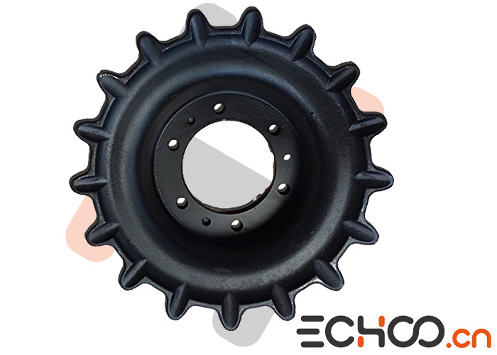 China 50Mn Black Compact Track Loader Undercarriage Parts Strong Pressure Resistant wholesale
