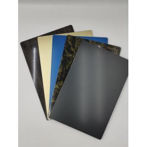 China High Strength Plastic Office Partition Panels 5mm High Gloss on sale