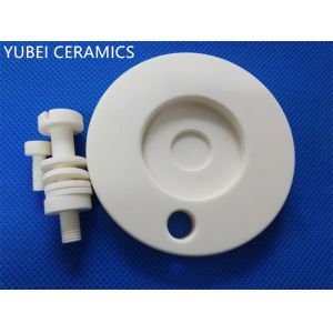 Insulating Alumina Ceramic Disc Customized Size ISO9001 Approved