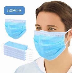 Dust proof, spittle splashing Disposable Protective Face Mask 175×95mm , 3 Layer Face Mask Earloop Type