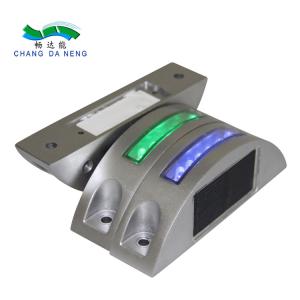 China Aluminum solar road studs cat eye pavement marker solar LED reflective lights wholesale
