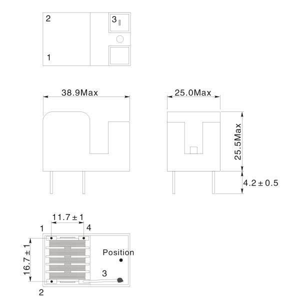 Ferrite Core High Voltage Ignition Transformer For Ozone Generator Air Cleaning System