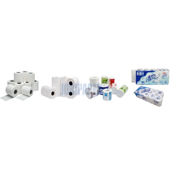Automatic Multi Toilet Paper Jumbo Roll Packing Production Line
