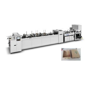 China High Speed Gift Box Making Machine With PLC Programmable Controller wholesale